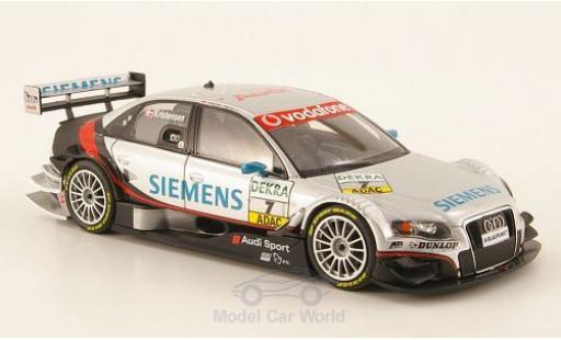 Modelauto Audi A4 dtm No.7 Team Abt Siemens 2007 T.Kristensen 1/43 Minichamps