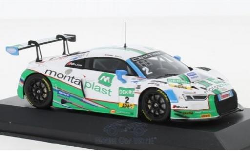 Modelauto Audi R8 gt LMS No.2 Montaplast by Land-Motorsport ADAC Masters 2017 J.Schmidt/C.Hasse 1/43 Minichamps