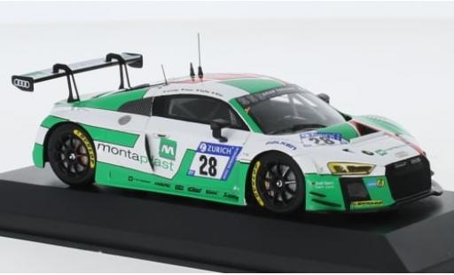 Modelauto Audi R8 lms No.28 Sport Team Land 24h N&Atilde;&frac14;rburgring 2017 1/43 Minichamps