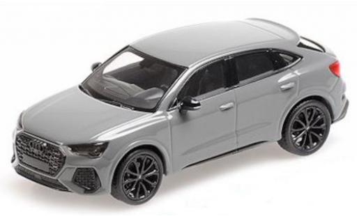 Modelauto Audi RS Q3 sportback (F3) grijs 2019 1/43 Minichamps