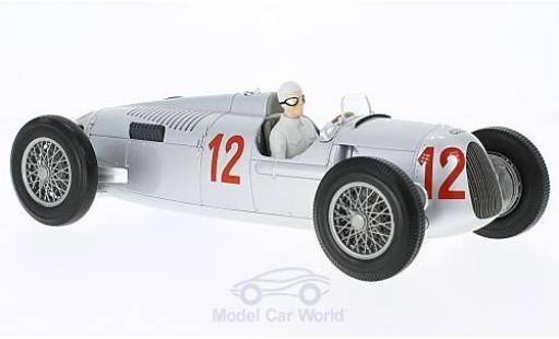 Modelauto Auto Union Typ C course No.12 formule 1 GP Budapest 1936 H.stuk 1/18 Minichamps