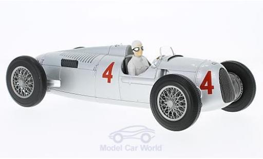 Modelauto Auto Union Typ C course No.4 formule 1 GP Monaco 1936 A.Varzi 1/18 Minichamps