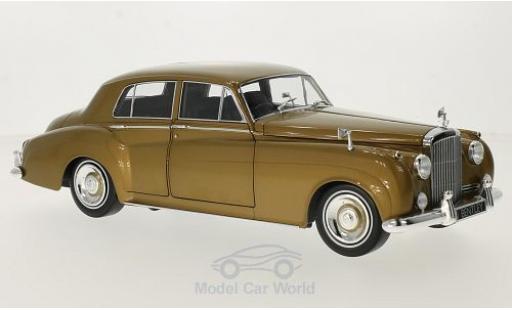 Modelauto Bentley S2 berline gold RHD 1960 1/18 Minichamps
