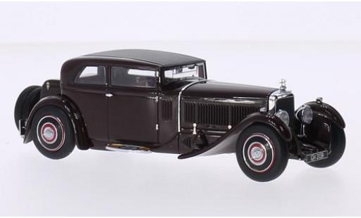 Modelauto Bentley Speed 6 berline Speed Six Corsica Coupe bruin RHD 1930 Blackhawk mus&Atilde;&copy;e Collection 1/43 Minichamps