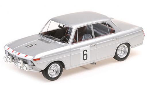 Modelauto Bmw 1800 TiSA No.6 24h Spa 1965 G.Munaron/H.Eppelein 1/18 Minichamps