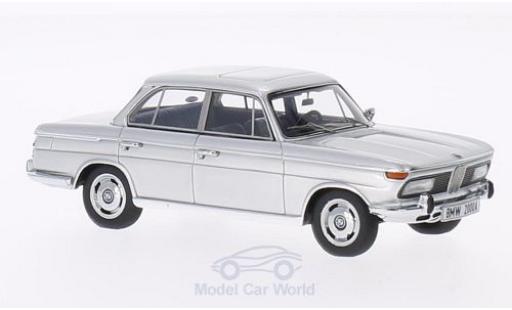 Modelauto Bmw 2000 a grijs 1962 1/43 Minichamps