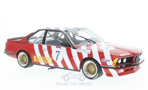 Modelauto Bmw 635 CSi (E24) No.7 Italia ETCC GP Br&Atilde;&frac14;nn 1984 G.Brancatelli/H.Kelleners 1/18 Minichamps