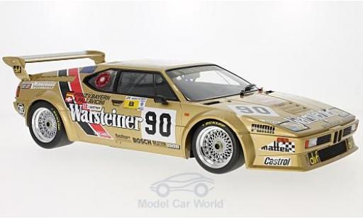 Modelauto Bmw M1 1983 Gr.B No.90 Team Warsteiner Warsteiner 24h Le Mans L.von Bayern/A.Pallavicini/J.Winther 1/12 Minichamps