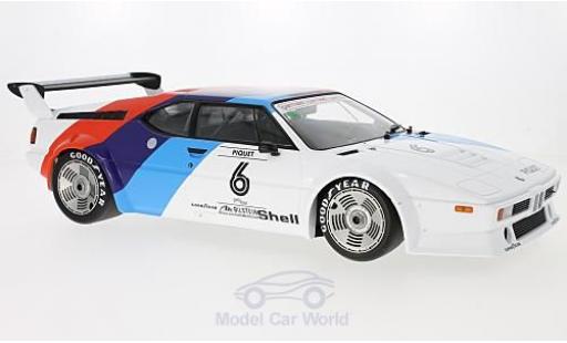 Modelauto Bmw M1 1979 No.6 Motorsport N.Piquet 1/12 Minichamps