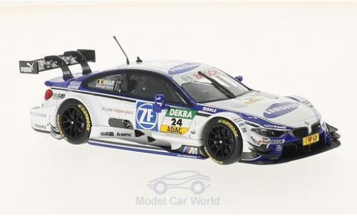 Modelauto Bmw M4 dtm (F82) No.24 Team RMG Samsung 2014 M.Martin 1/43 Minichamps