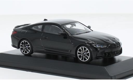 Modelauto Bmw M4 coupe zwart 2020 1/43 Minichamps