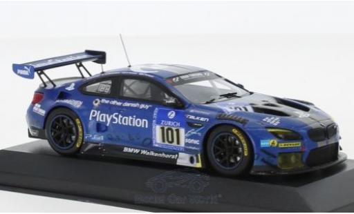 Modelauto Bmw M6 GT3 No.101 Walkenhorst Motorsport 24h N&Atilde;&frac14;rburgring 2016 M.Henkola/K.Yamauchi/M.Sandritter/G.Richardson 1/43 Minichamps