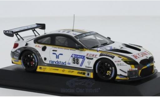 Modelauto Bmw M6 GT3 No.18 ROWE Racing 24h N&Atilde;&frac14;rburgring 2018 N.Catsburg/R.Westbrook/C.Edwards/S.Blomqvist 1/43 Minichamps
