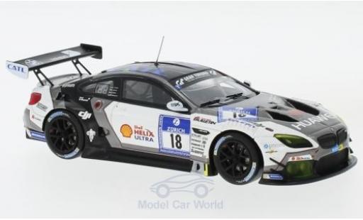 Modelauto Bmw M6 GT3 No.18 Schubert Motorsport 24h N&Atilde;&frac14;rburgring 2016 A.Farfus/J.Krohn/J.M&Atilde;&frac14;ller/M.Wittmann 1/43 Minichamps