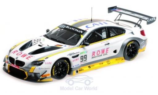 Modelauto Bmw M6 GT3 No.99 Rowe Racing 24h Spa 2017 P.Eng/M.Martin/A.Sims 1/18 Minichamps