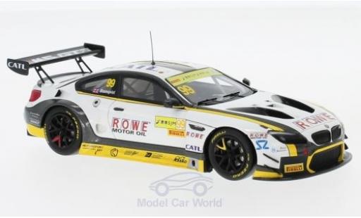 Modelauto Bmw M6 GT3 No.99 Rowe Racing GT Cup Macau 2017 T.Blomqvist 1/43 Minichamps