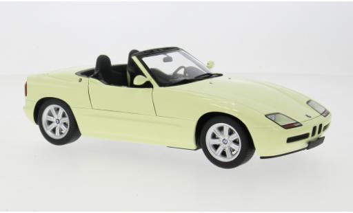 Modelauto Bmw Z1 roadster geel 1988 1/18 Minichamps