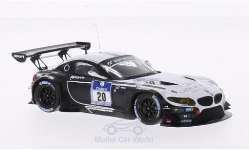 Modelauto Bmw Z4 GT3 No.20 Sports Trophy Team Schubert 24h N&Atilde;&frac14;rburgring 2014 J.Klingmann/D.Baumann/C.H&Atilde;&frac14;rtgen/M.Tomczyk 1/43 Minichamps