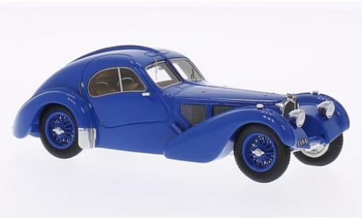 Modelauto Bugatti 57 Atlantic Typ SC blauw 1938 First Class Collection 1/43 Minichamps