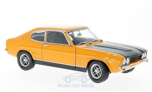 Modelauto Ford Capri RS 2600 MKI oranje/zwart 1970 1/18 Minichamps