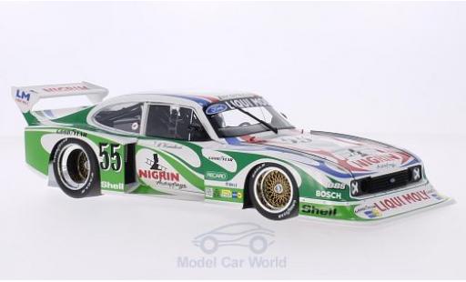Modelauto Ford Capri Turbo Gr.5 No.55 Nigrin DRM 1981 M.Winkelhock 1/18 Minichamps