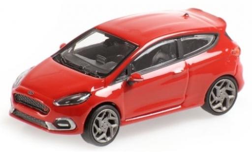 Modelauto Ford Fiesta ST rood 2018 1/87 Minichamps