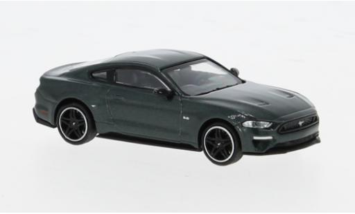 Modelauto Ford Mustang GT metallic groen 2018 1/87 Minichamps