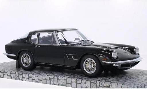 Modelauto Maserati Mistral Coupe zwart 1963 First Class Collection 1/18 Minichamps