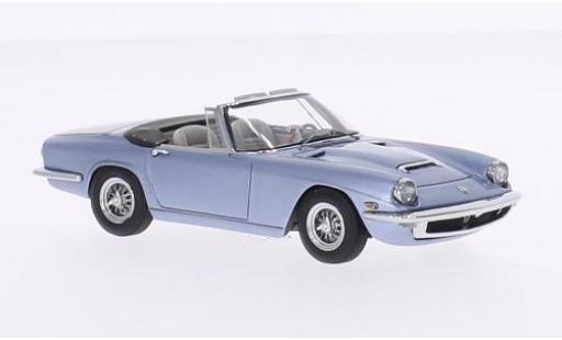 Modelauto Maserati Mistral Spyder metallic blauw 1964 1/43 Minichamps