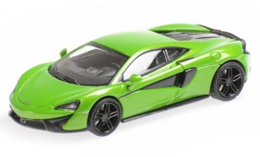 Modelauto McLaren 570 S metallic groen 1/87 Minichamps