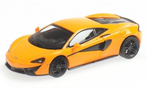 Modelauto McLaren 570 S oranje 1/87 Minichamps