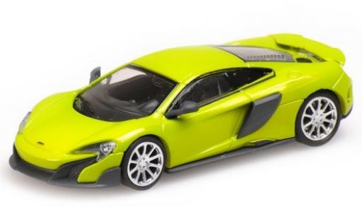 Modelauto McLaren 675 Base LT groen 2016 1/87 Minichamps