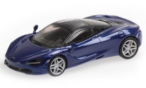Modelauto McLaren 720 Base S blauw 1/87 Minichamps