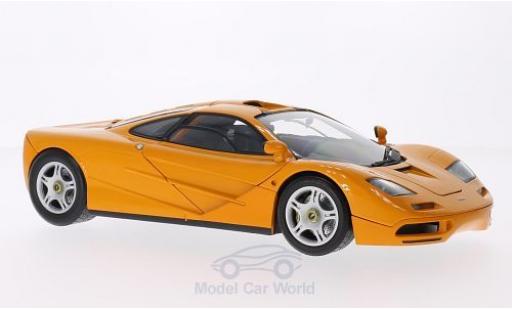 Modelauto McLaren F1 Base oranje 1993 1/18 Minichamps