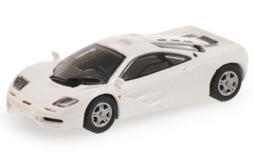 Modelauto McLaren F1 Road Car Roadcar wit 1994 1/87 Minichamps
