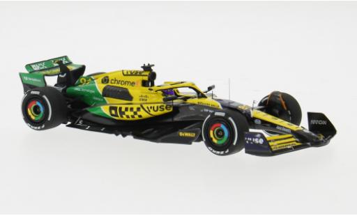 Modelauto McLaren F1 Base MCL38 No.81 Team formule 1 GP Monaco 2024 1/43 Minichamps