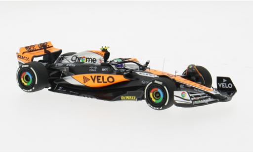 Modelauto McLaren F1 MCL60 No.4 Team formule 1 GP Gro&Atilde;�britannien 2023 1/43 Minichamps
