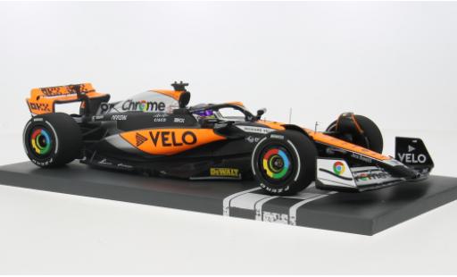 Modelauto McLaren F1 MCL60 No.81 Team formule 1 GP Gro&Atilde;�britannien 2023 1/18 Minichamps