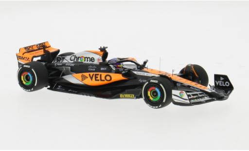 Modelauto McLaren F1 MCL60 No.81 Team formule 1 GP Gro&Atilde;�britannien 2023 1/43 Minichamps
