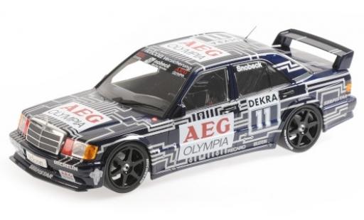 Modelauto Mercedes 190 DTM E 2.5-16 EVO 1 No.11 Team Snobeck- AEG Olympia 1989 D.Snobeck 1/18 Minichamps