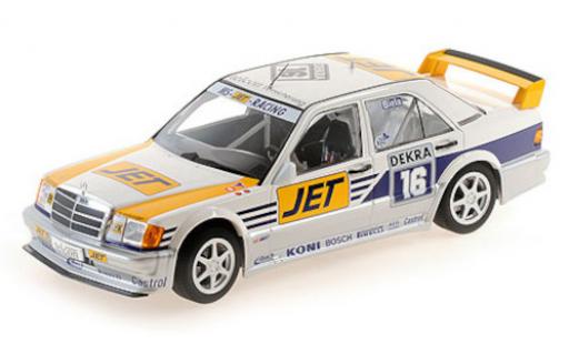 Modelauto Mercedes 190 DTM E 2.5-16 Evo 1 (W201) No.16 MS-Jet-Racing Jet 1990 F.Biela 1/18 Minichamps