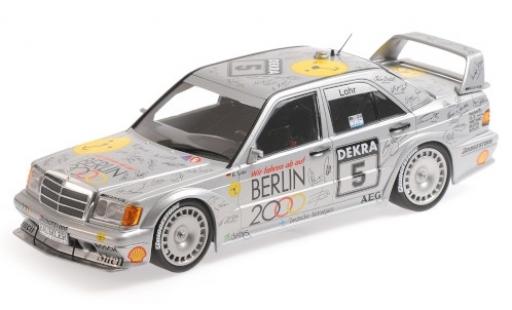 Modelauto Mercedes 190 DTM E 2.5-16 EVO 2 No.5 Team AMG- Berlin 2000 1992 E.Lohr 1/18 Minichamps