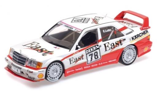 Modelauto Mercedes 190 DTM E 2.5-16 Evo 2 No.78 Team MS - AMG East 1991 E.Lohr 1/18 Minichamps