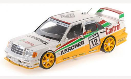 Modelauto Mercedes 190 DTM E 2.5-16 Evo 2 (W201) No.12 Team Mass-Schons K&Atilde;&curren;rcher 1992 J.van Ommen 1/18 Minichamps