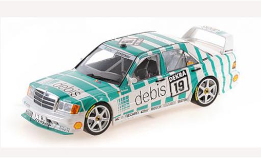 Modelauto Mercedes 190 DTM E 2.5-16 Evo 2 (W201) No.19 Team Zakspeed Debis 1991 R.Asch 1/18 Minichamps