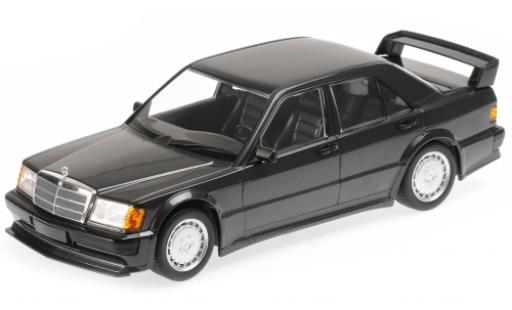 Modelauto Mercedes 190 Evo E 2.5-16 Evo1 metallic zwart 1989 1/18 Minichamps