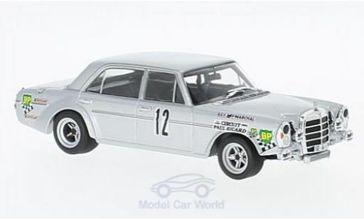 Modelauto Mercedes 300 6.8 AMG No.12 12h Paul Ricard 1971 K.Behrmann/J-P.Jabouille/J.Dolhem 1/43 Minichamps