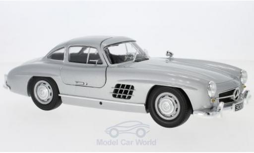 Modelauto Mercedes 300 Base (W198) grijs 1955 1/18 Minichamps