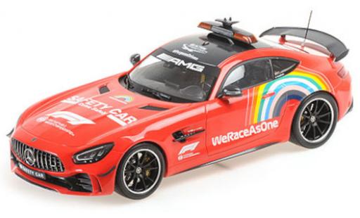 Modelauto Mercedes AMG GT Base -R WeRaceAsOne formule 1 GP Mugello 2020 Safety Car B.Mayl&Atilde;&curren;nder 1/18 Minichamps
