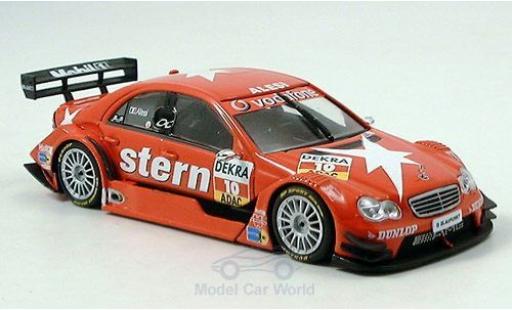 Modelauto Mercedes Classe C DTM No.10 Team Persson Stern 2006 J.Alesi 1/43 Minichamps